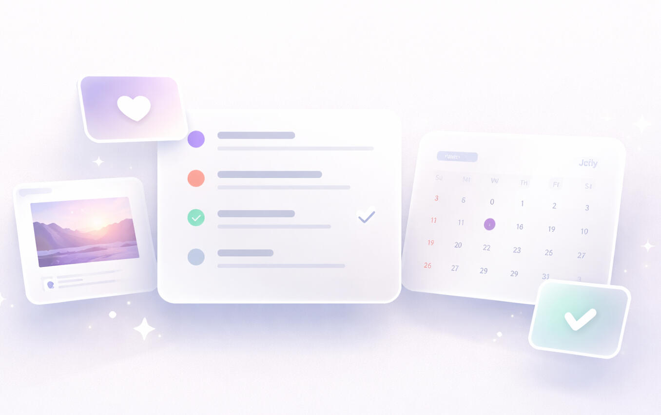 A beautiful digital sanctuary for dreams, ideas, creativity, and life design.